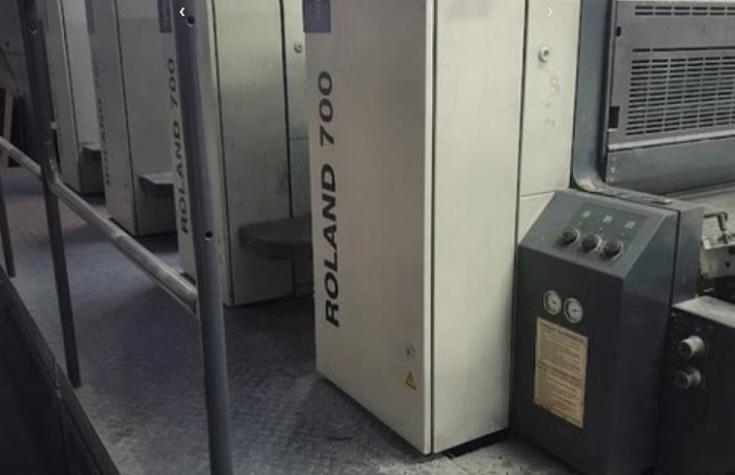 Used printing machinery